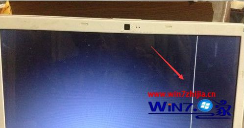 Win7 32位系统下显示器有一条竖白线的解决方法